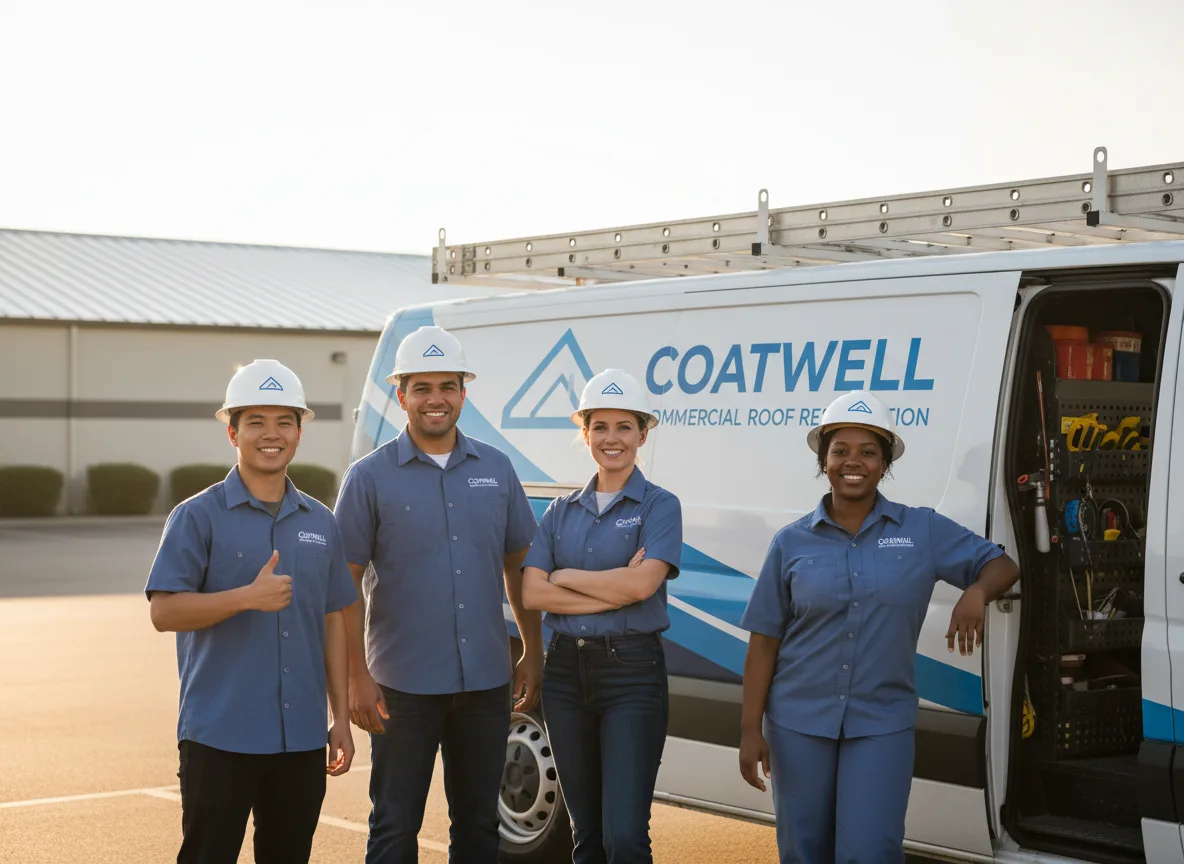 Commercial roof coating company in Almena, KS